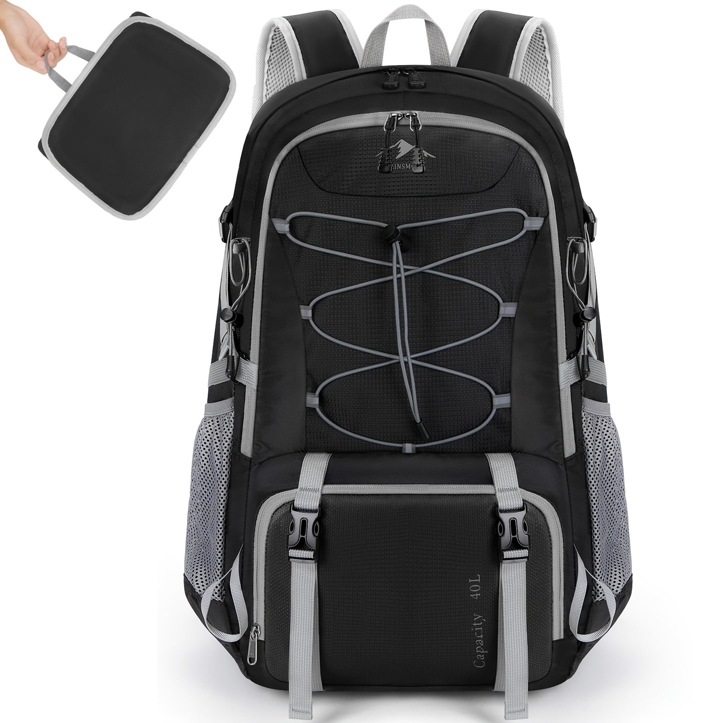 40L Lightweight Men’s Backpack for Hiking and Camping