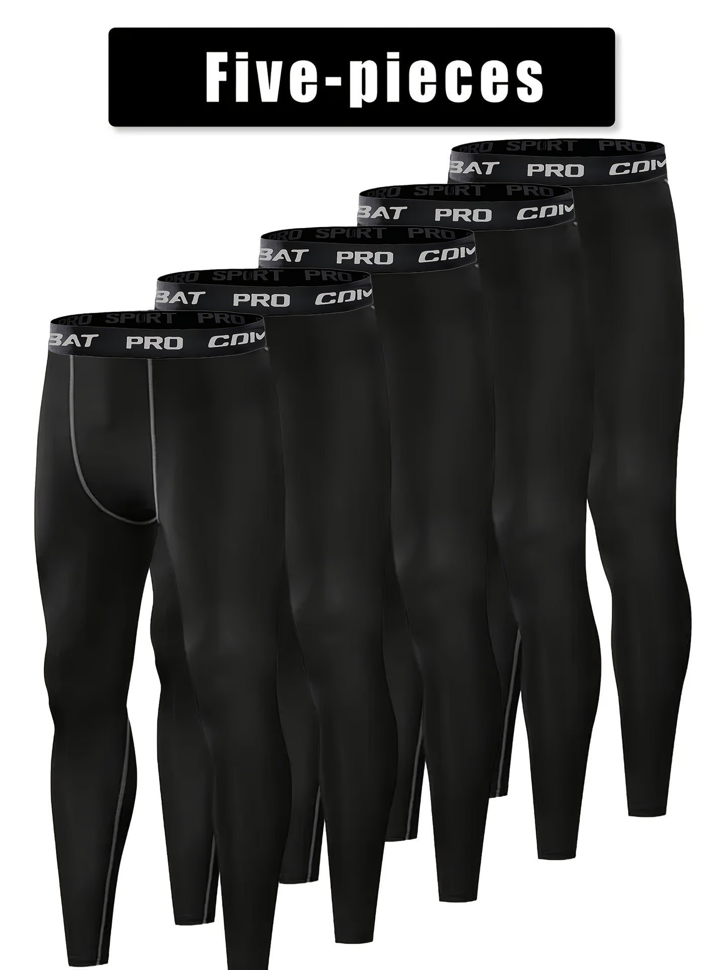 Men’s High-Stretch Sports Leggings – Lightweight & Breathable
