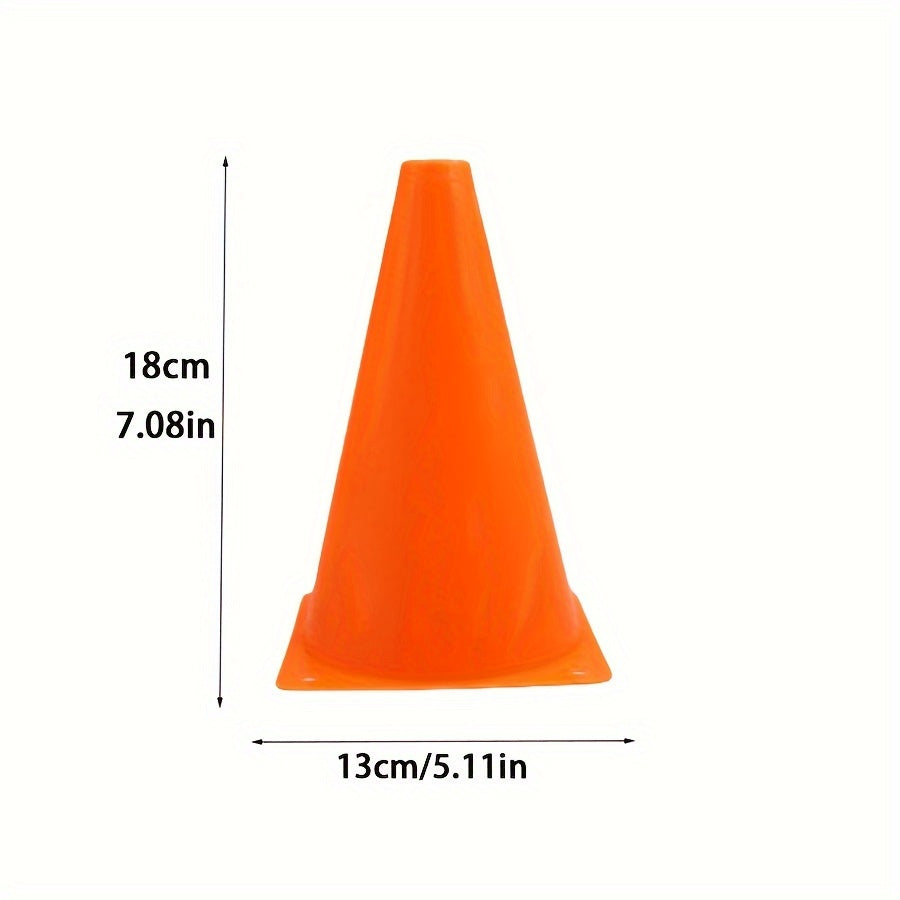 Football & Basketball Training Sign Barrel – Durable Obstacle Marker