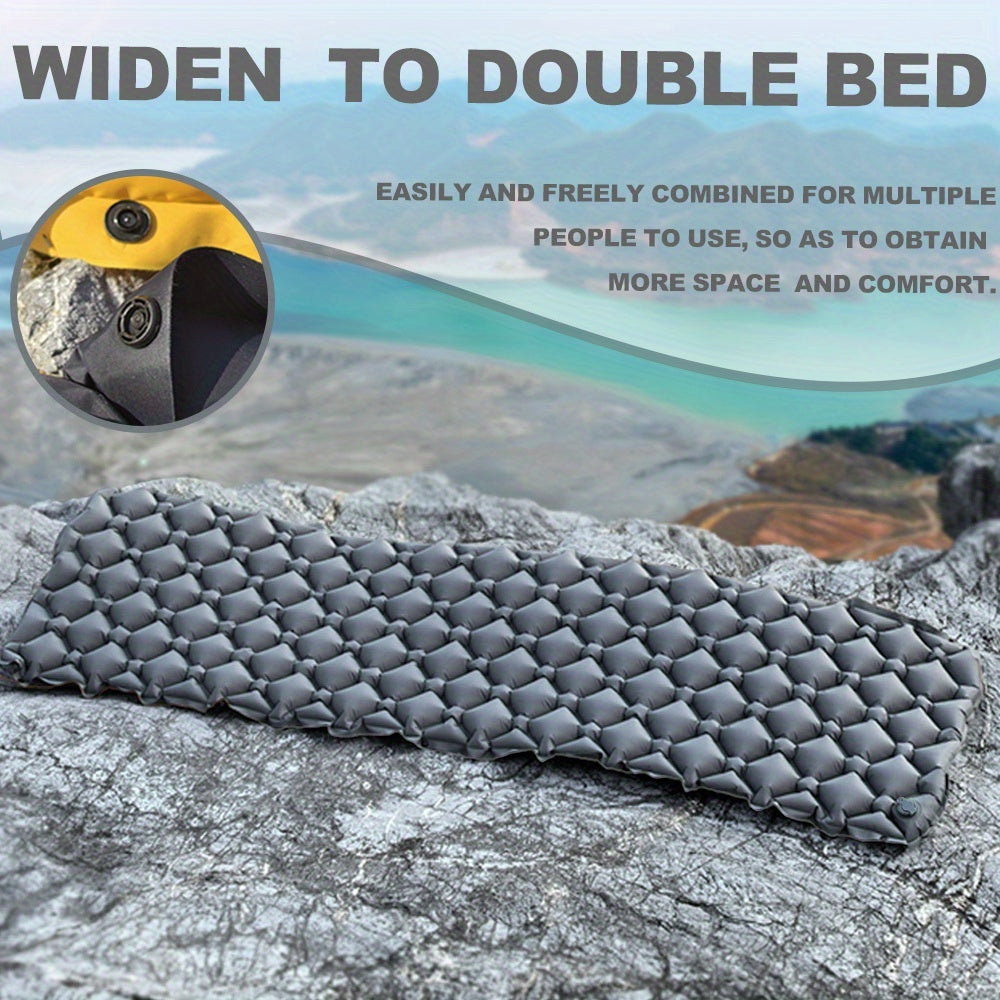 Single-Person TPU Air Mattress – Lightweight & Portable for Camping