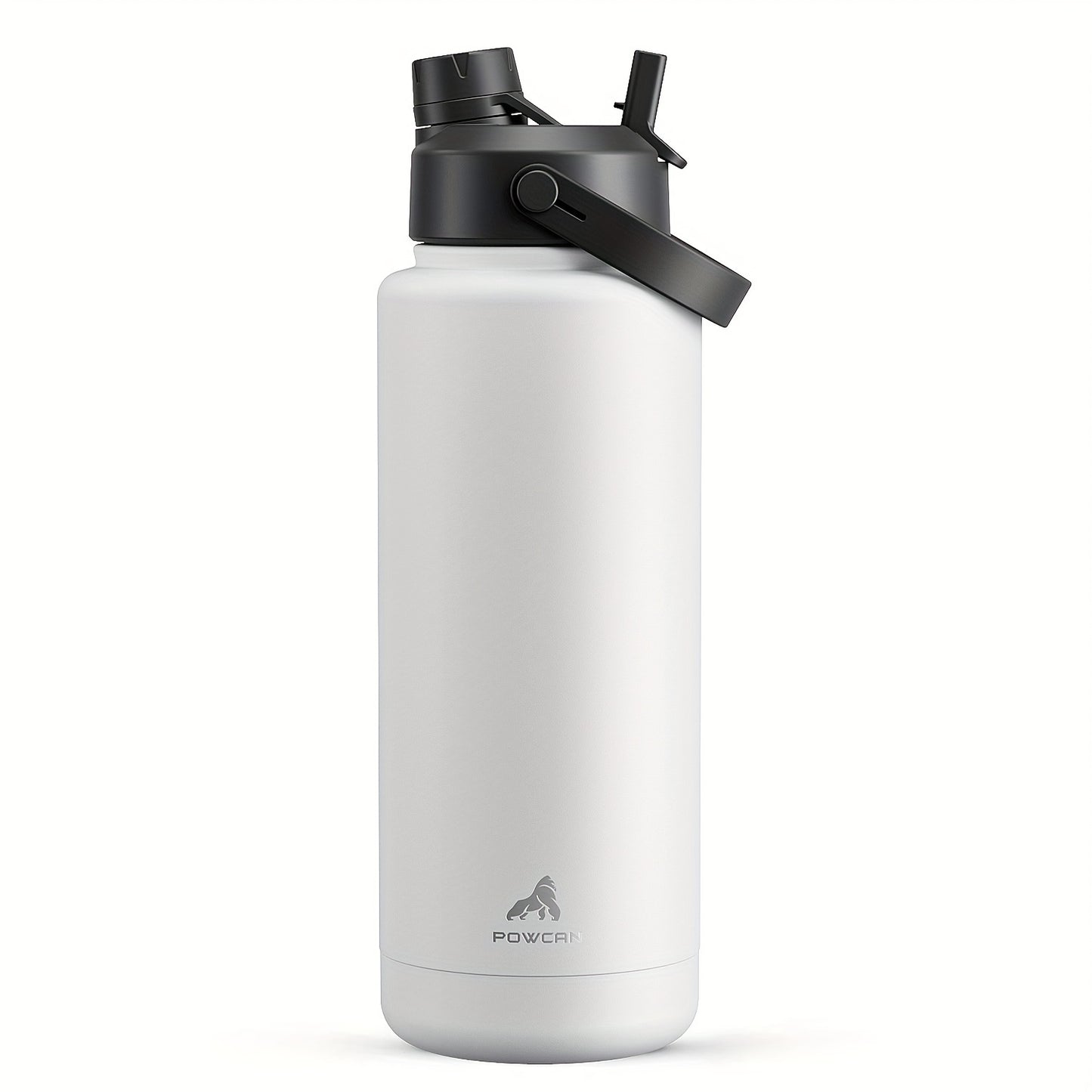 40oz Insulated Stainless Steel Water Bottle – Leakproof with Straw & Spout Lid