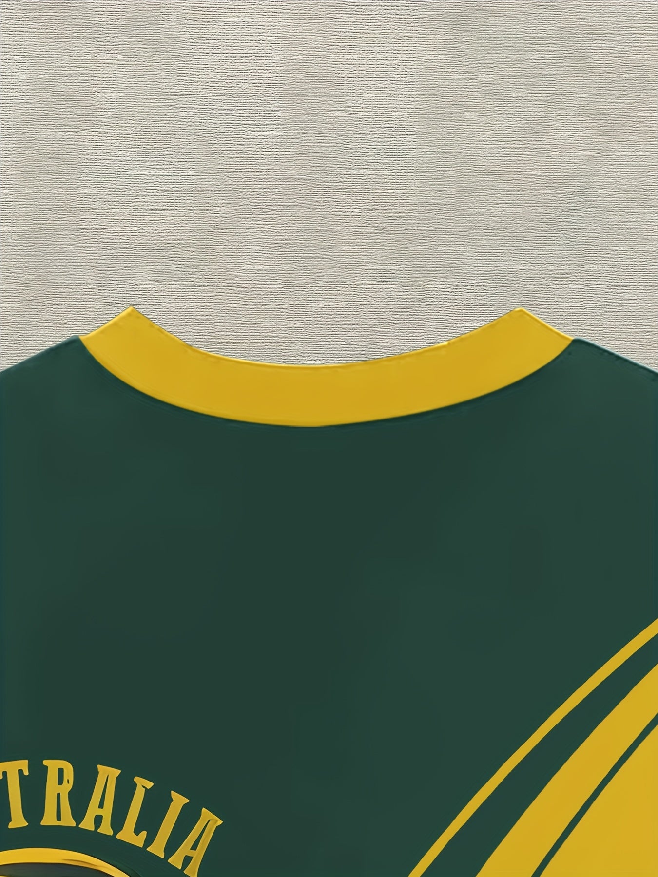 Men’s 3D Print Rugby T-Shirt