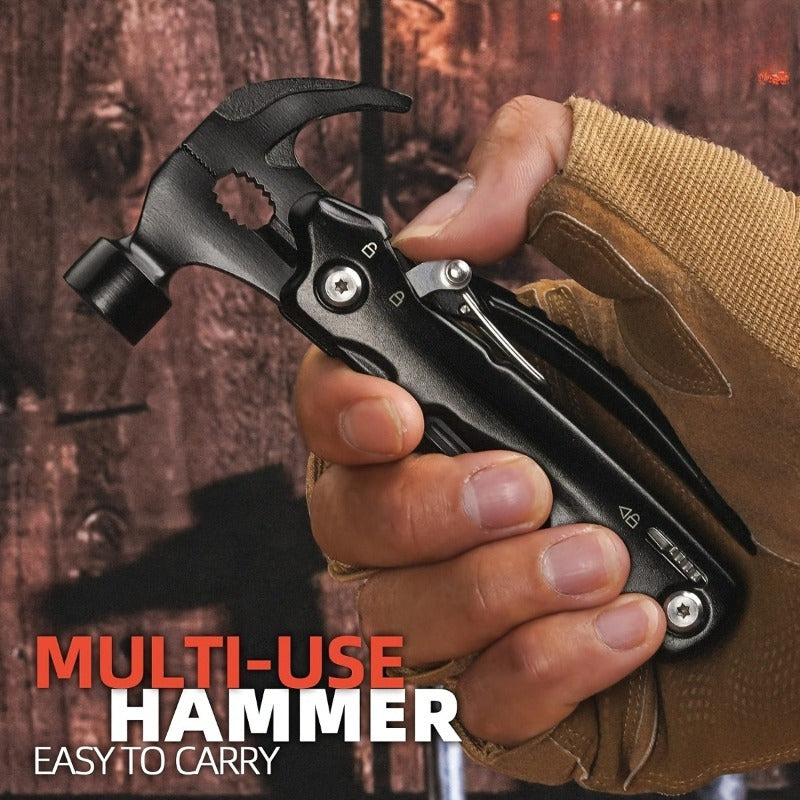 12-in-1 Multi-Function Hammer – Essential Home and Car Tool