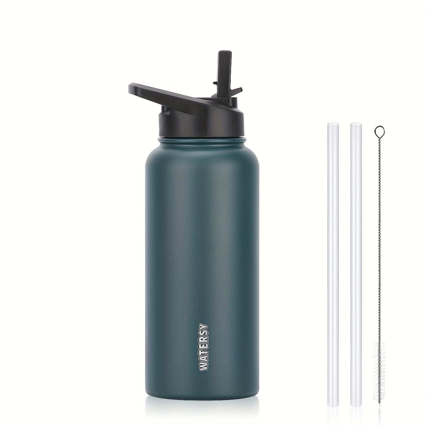 Insulated Stainless Steel Water Bottle – Wide Mouth, Leakproof Sports Flask