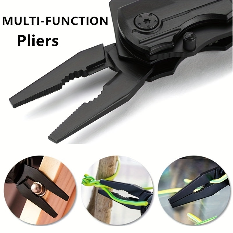 12-in-1 EDC Folding Knife – Multi-Tool for Outdoor Adventures