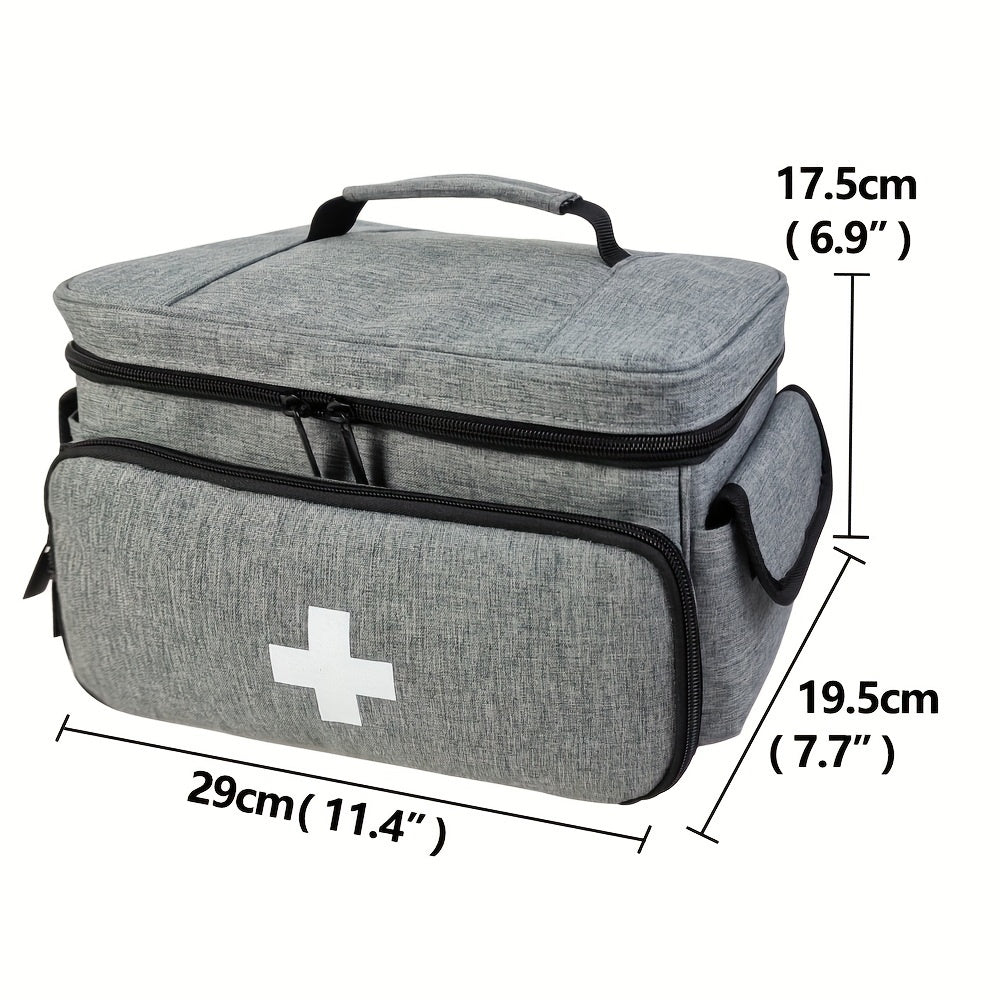 Portable First Aid Storage Bag – Organiser for Medicine and Emergency Kits