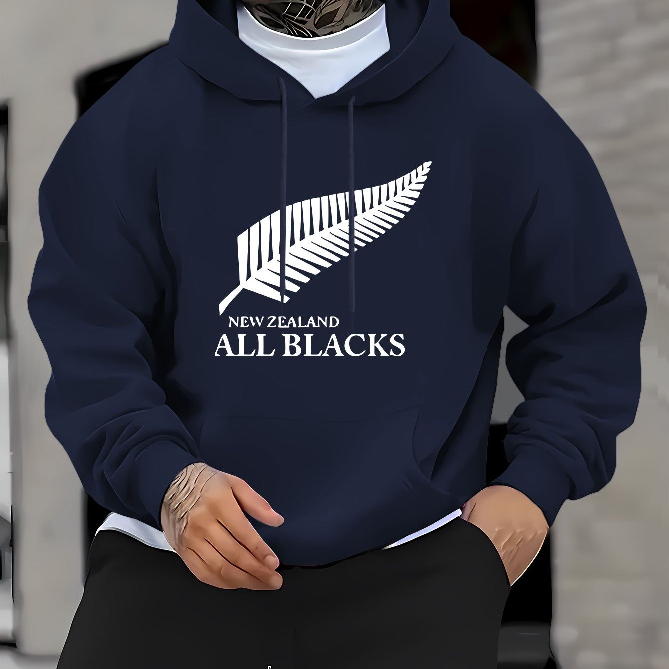 Men’s Rugby Pullover Hoodie