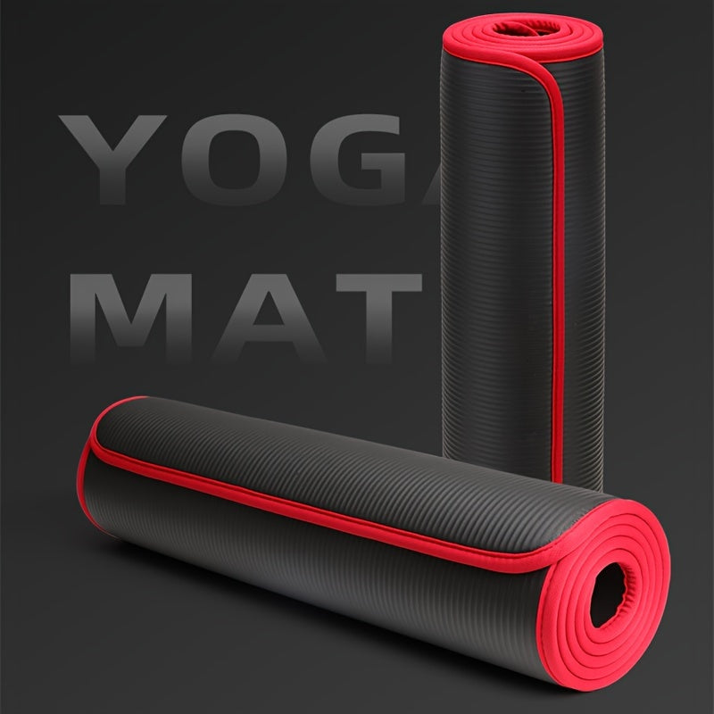 Extra-Large NBR Yoga Mat – Durable Non-Slip Fitness Pad