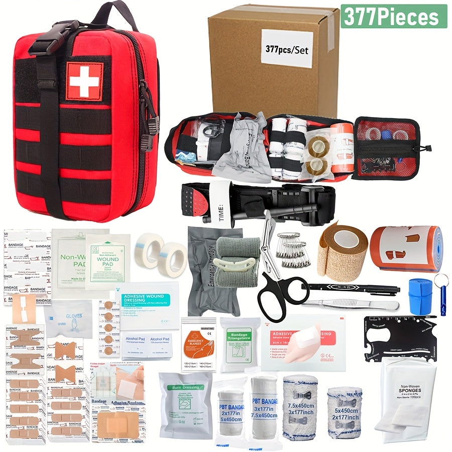 377/157 Molle Survival Packs – Outdoor and Travel First Aid Kit