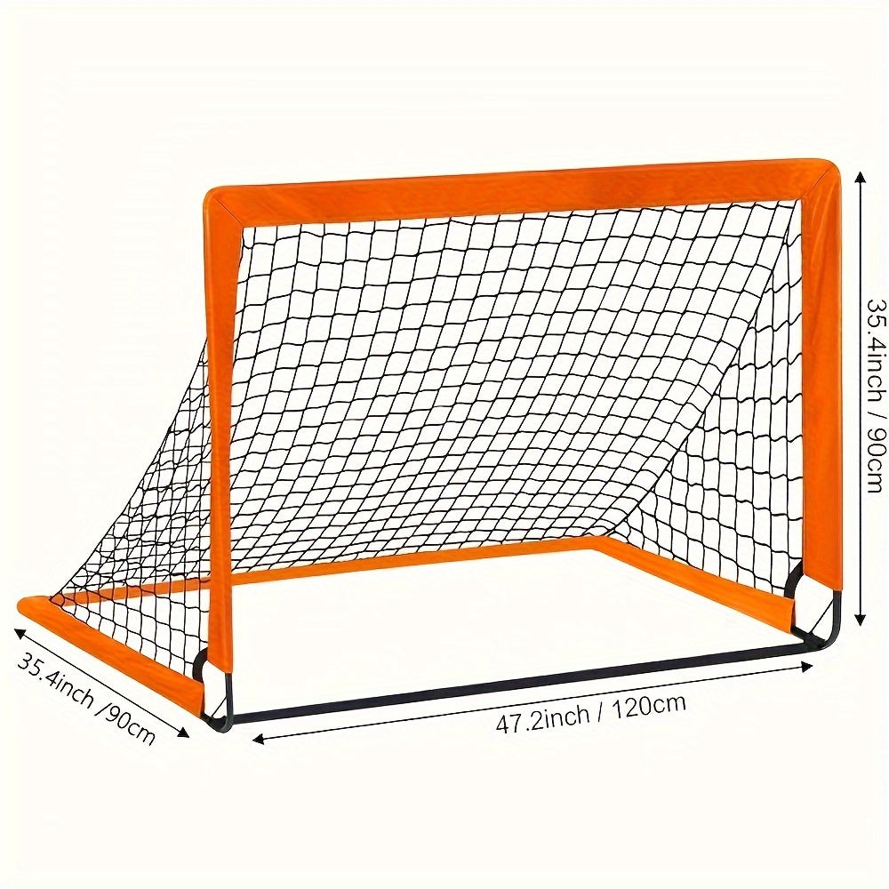 Portable Pop-Up Soccer Goal – Foldable & Durable Design