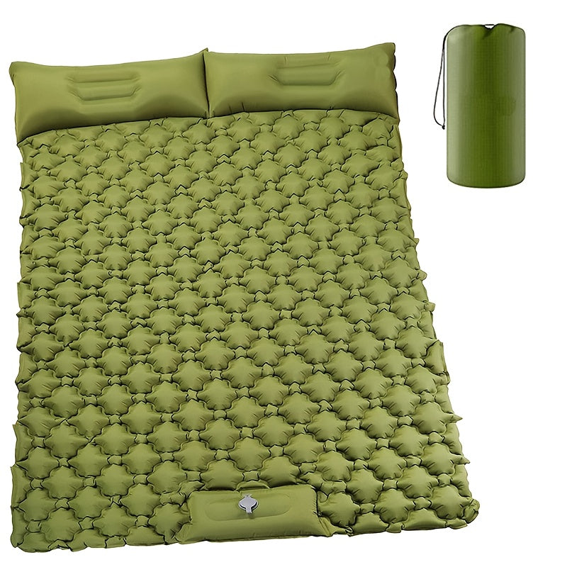 Two-Person Self-Inflating Camping Mattress – Thick, Comfortable & Portable