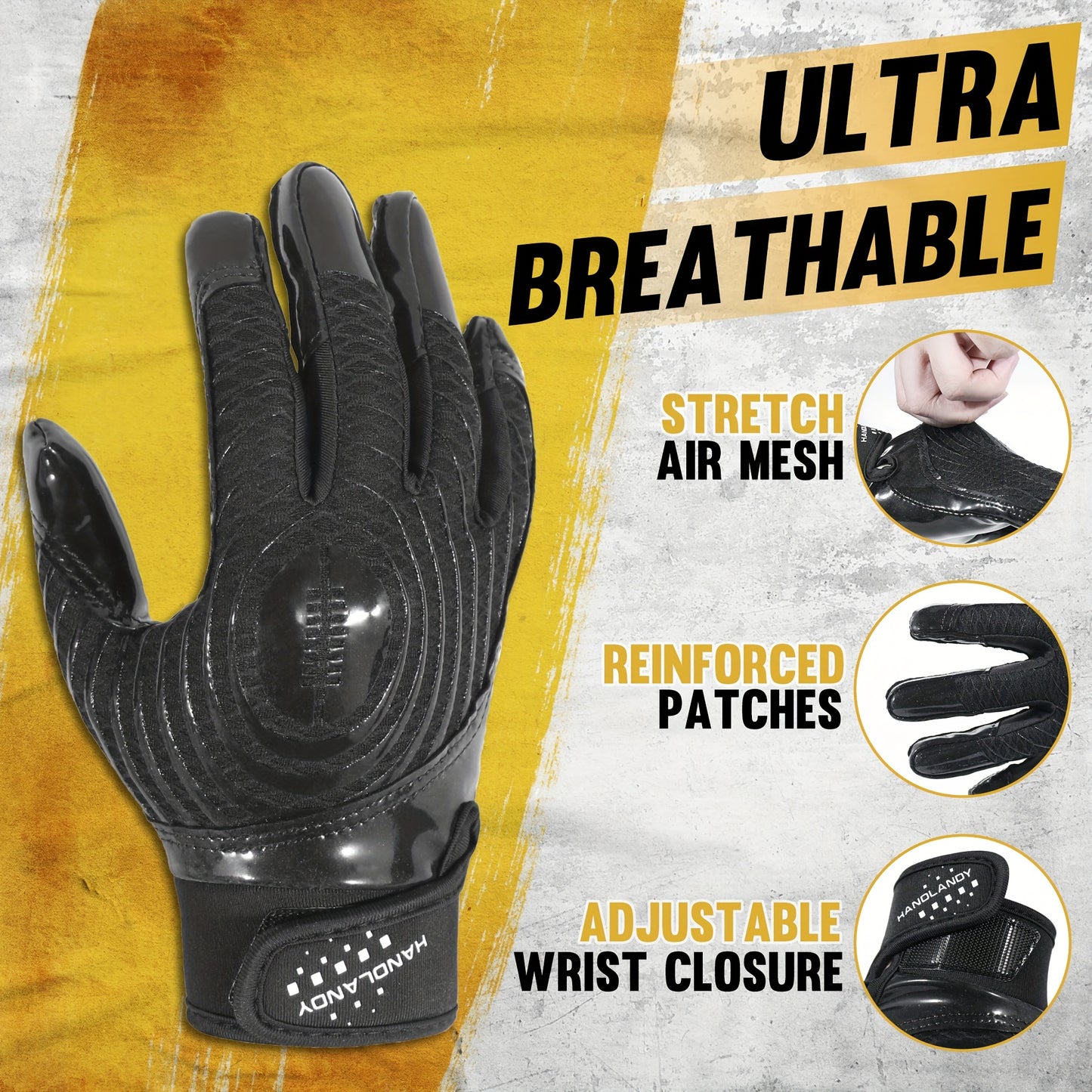 Non-Slip Sports Gloves – Secure Grip for Every Game