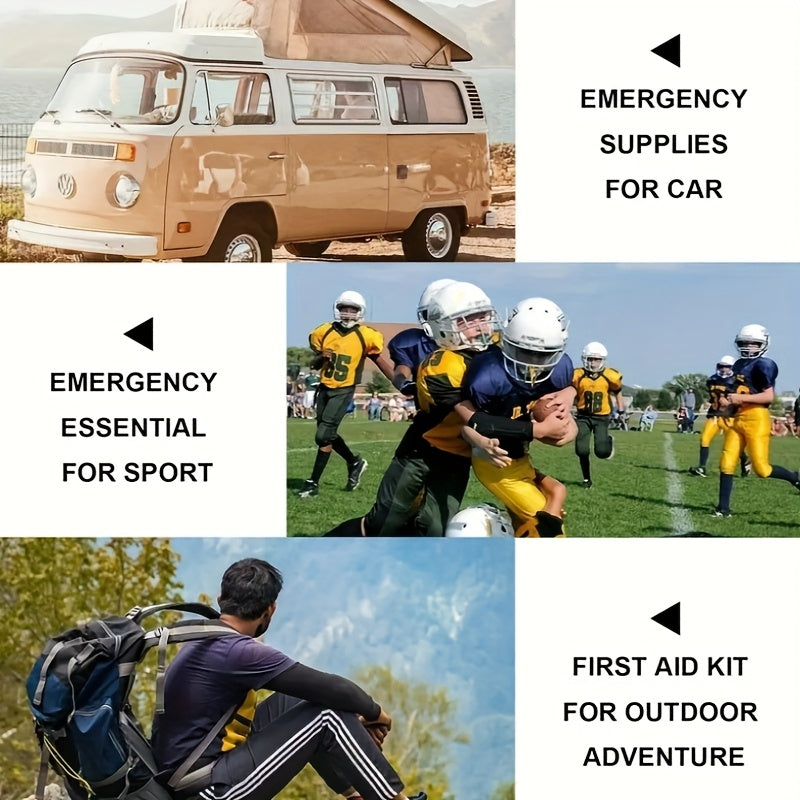 344/738/1030-in-1 Multifunctional Portable Emergency Kit