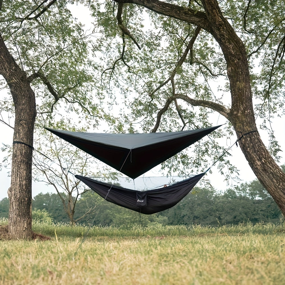 Outdoor Camping Hammock with Mosquito Net and Tarp