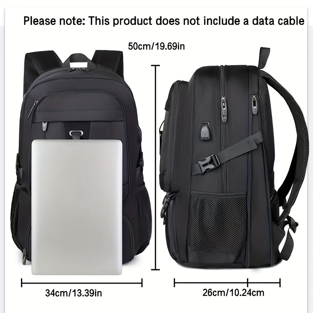 Large Capacity Expandable Business and Travel Backpack