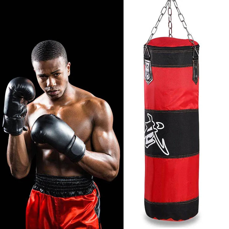 Heavy-Duty Empty Punching Bag for Training & Fitness