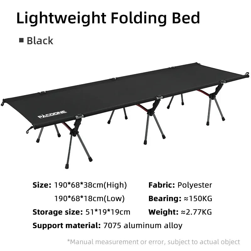 Foldable Camping Bed – Lightweight & Durable Outdoor Sleeping Solution