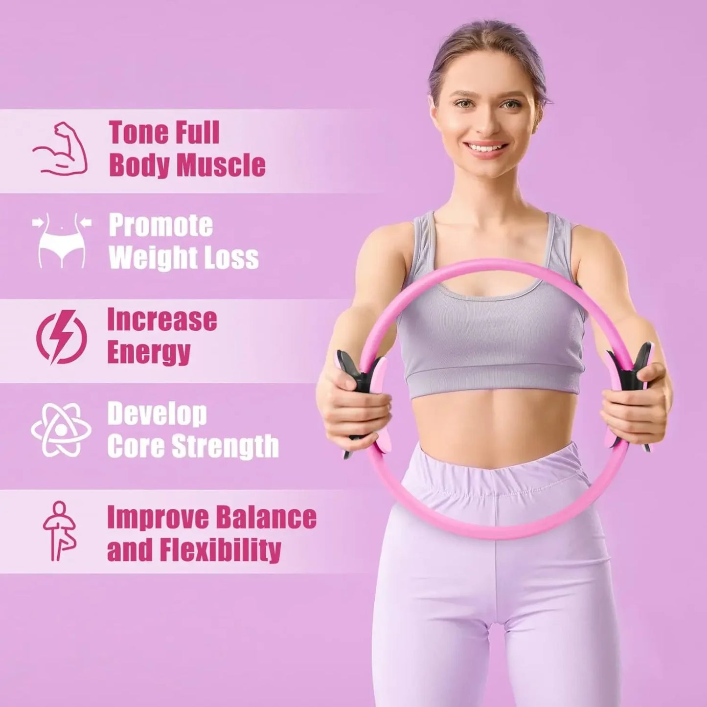 Yoga Pilates Ring – 35 x 3cm