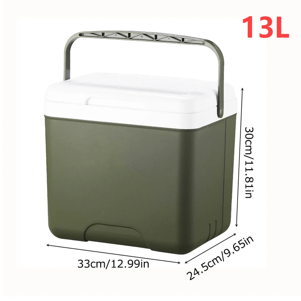 13L Portable Cooler Box – Camping & Outdoor Food Storage