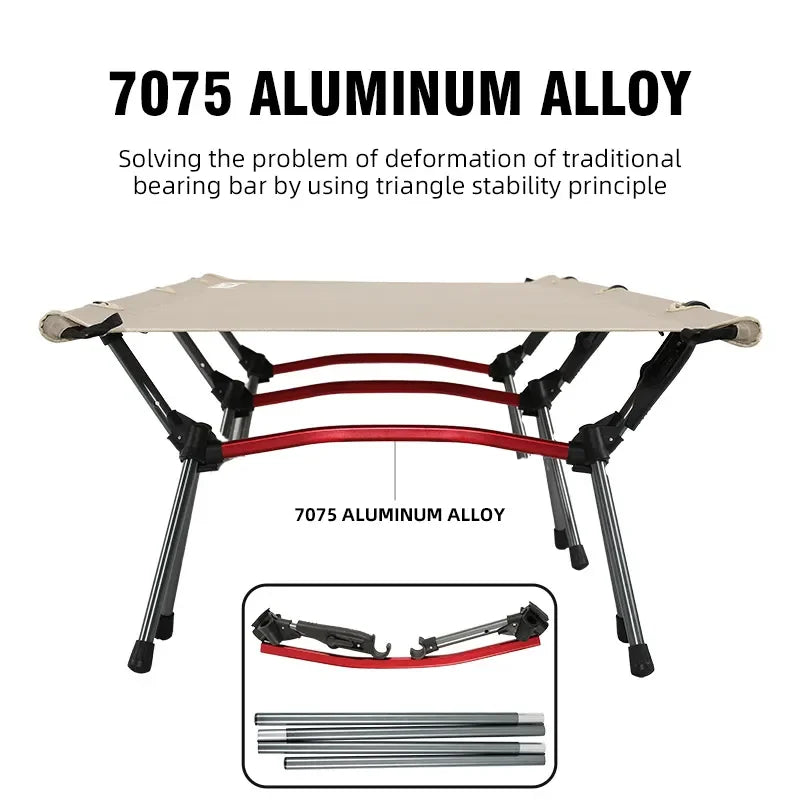Foldable Camping Bed – Lightweight & Durable Outdoor Sleeping Solution