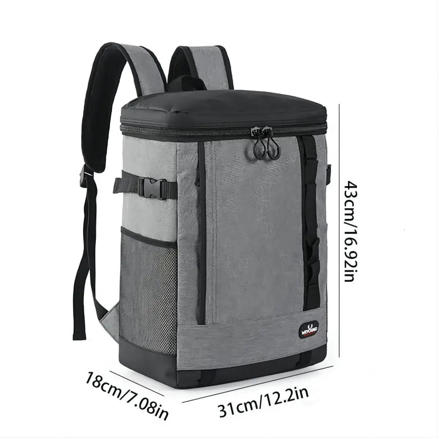 24L Portable Thermal Lunch Bag – Waterproof Cooler for Camping & Outdoor Meals