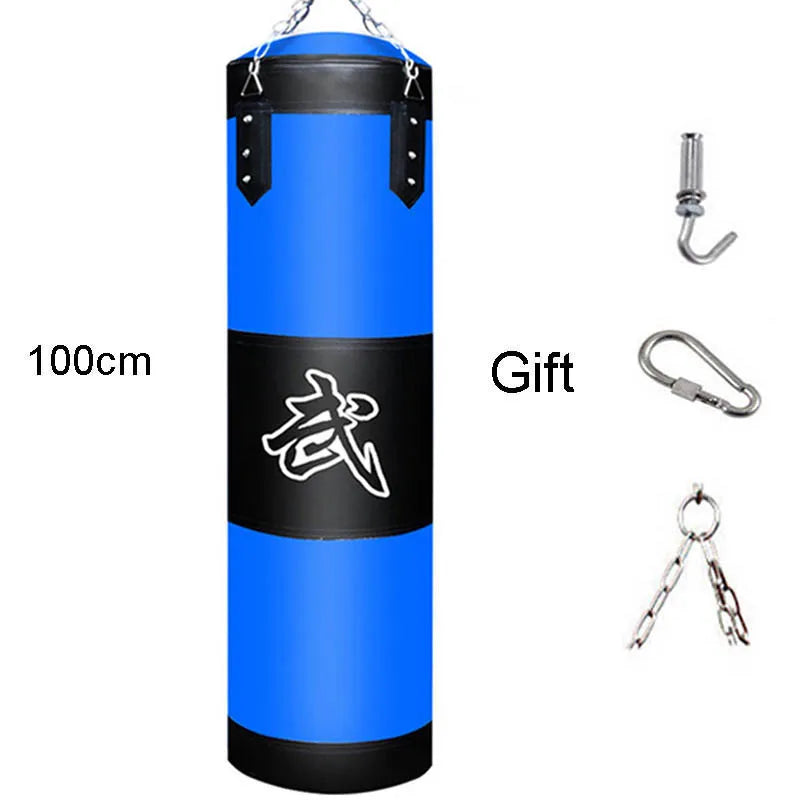 Heavy-Duty Empty Punching Bag for Training & Fitness