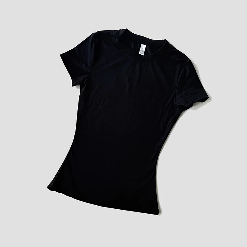 Women’s Seamless Yoga Top – Short Sleeve