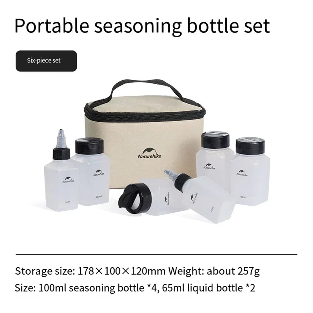 Portable Camping Seasoning Set – 6 or 8 Pieces