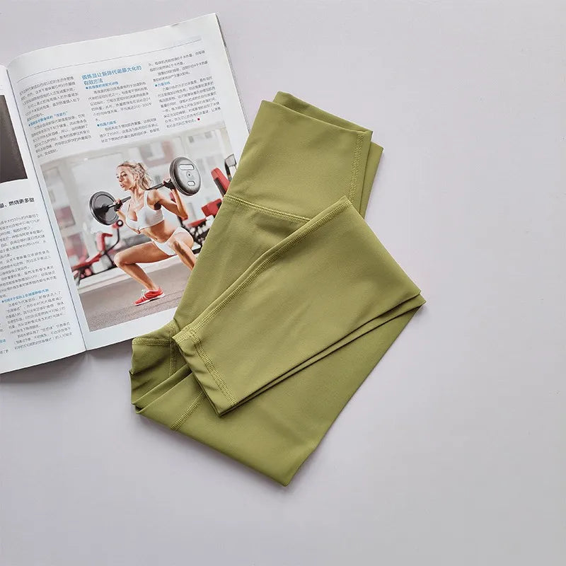 Women’s High-Stretch Yoga Leggings – Ankle Length