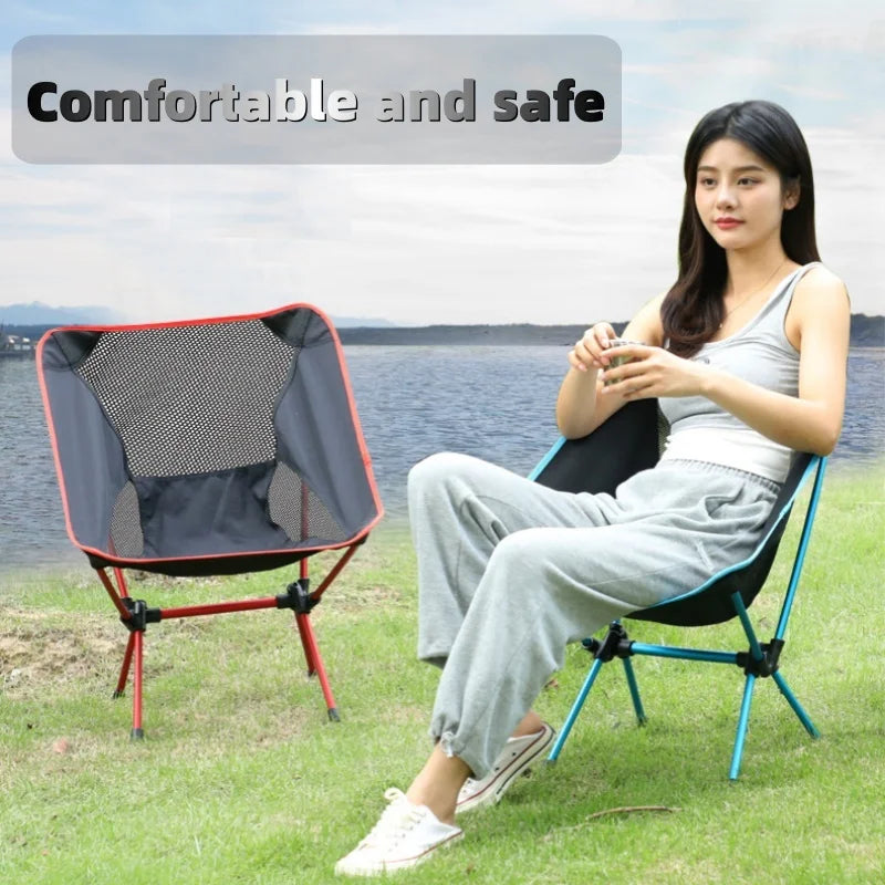 Portable Aluminium Folding Chair – Strong, Lightweight and Easy to Carry