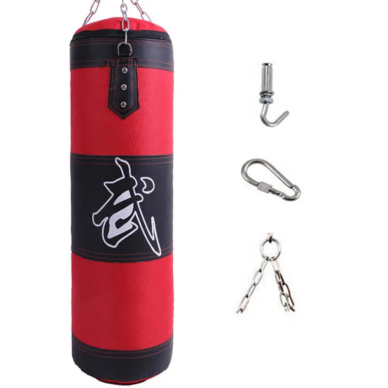 Heavy-Duty Empty Punching Bag for Training & Fitness