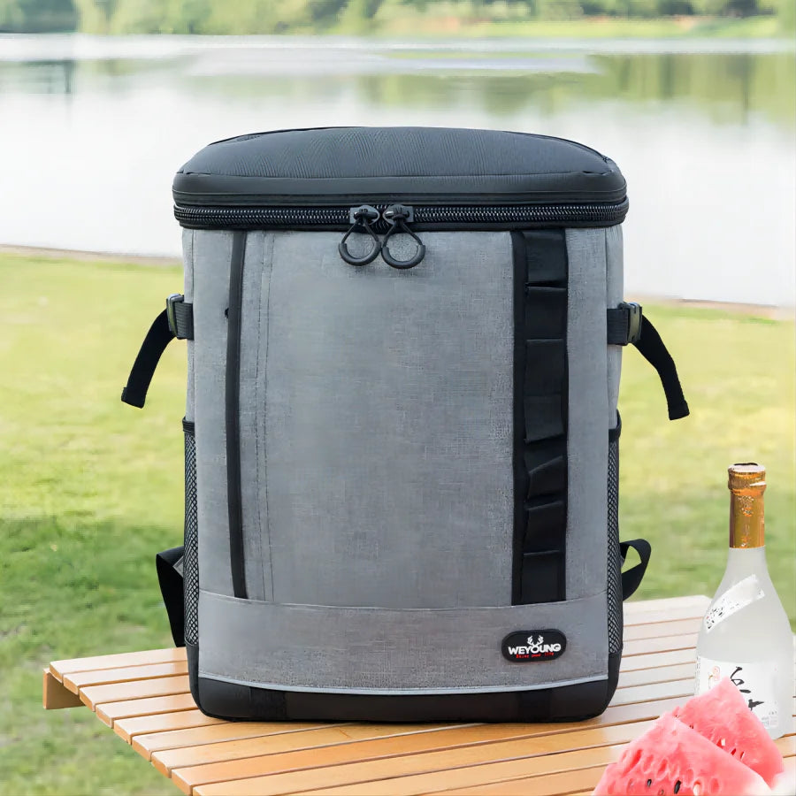 24L Portable Thermal Lunch Bag – Waterproof Cooler for Camping & Outdoor Meals