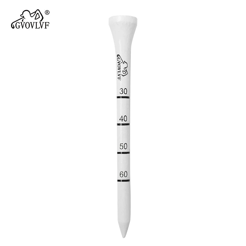 Durable Bamboo Golf Tees – 50 Pack