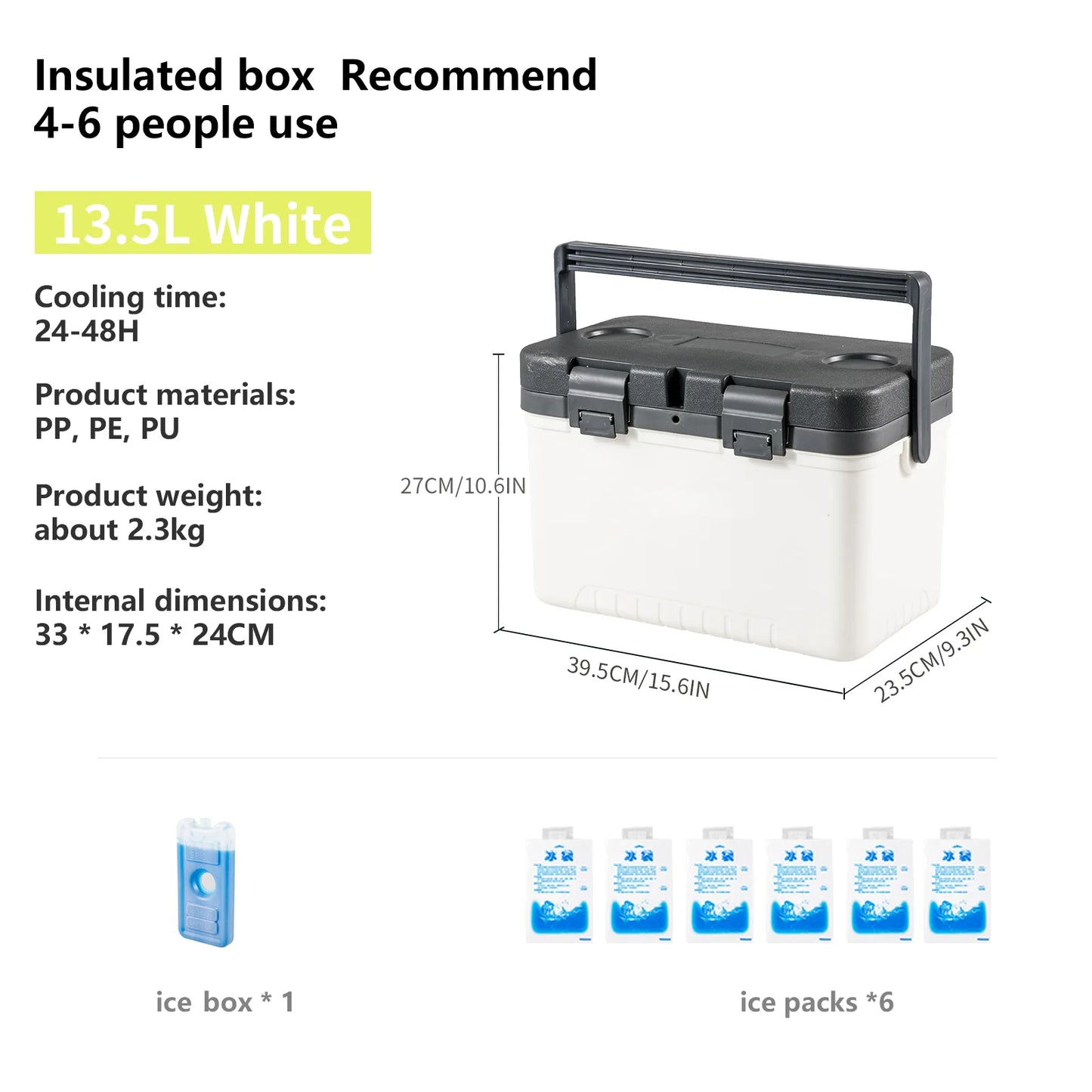 Portable 42L Cooler – Camping, Hiking & Travel Essentials