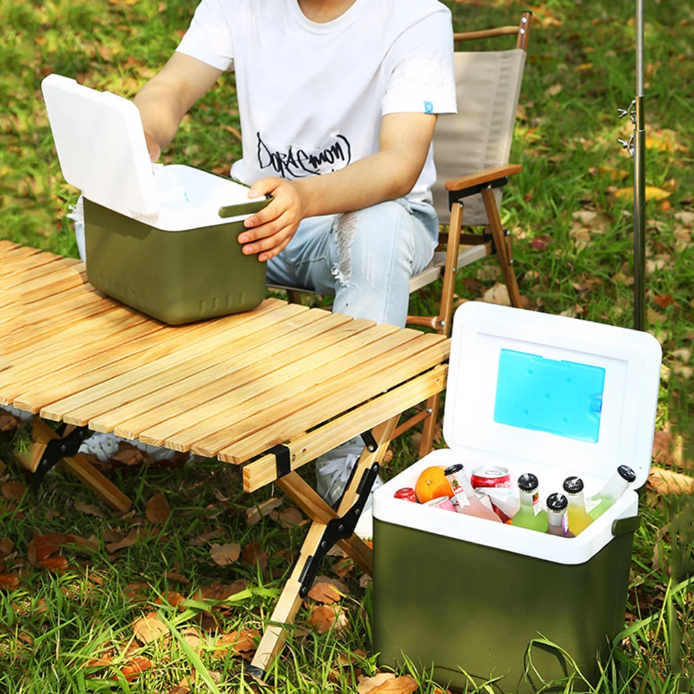 13L Portable Cooler Box – Camping & Outdoor Food Storage