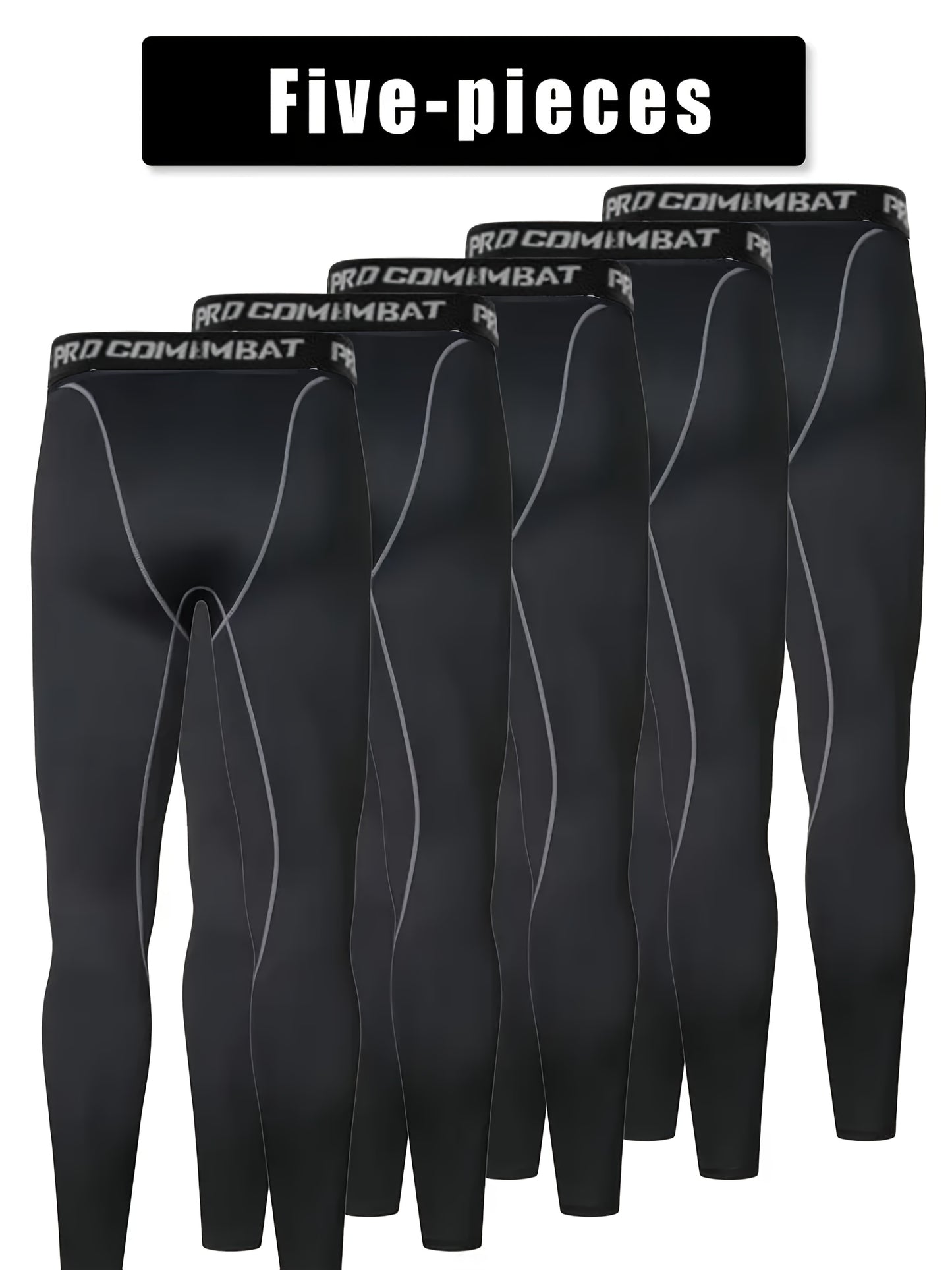 Men’s High-Stretch Sports Leggings – Lightweight & Breathable