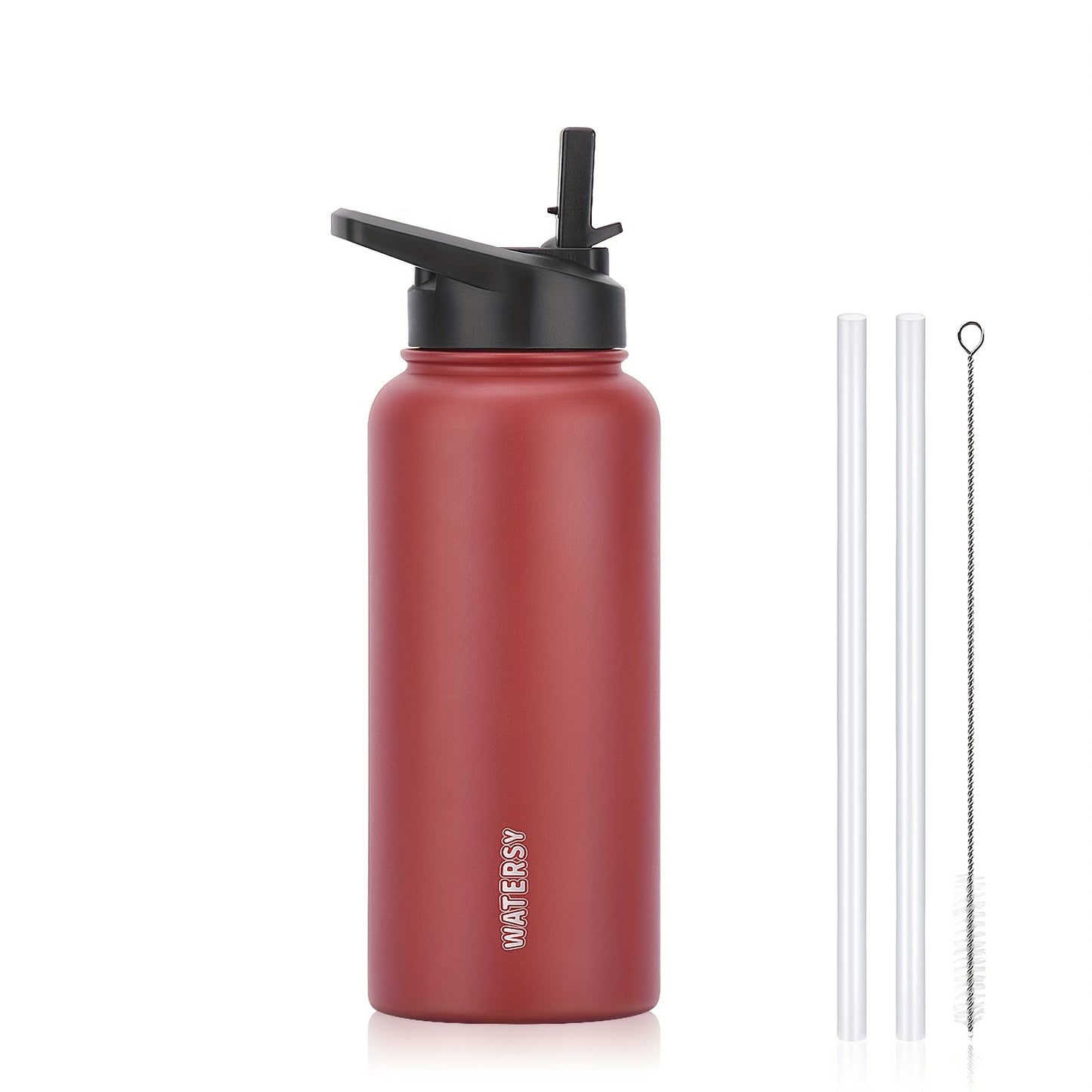 Insulated Stainless Steel Water Bottle – Wide Mouth, Leakproof Sports Flask