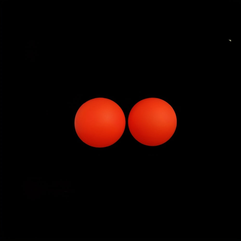 2-Pack Street Hockey Balls – Durable, Low-Bounce, High-Visibility
