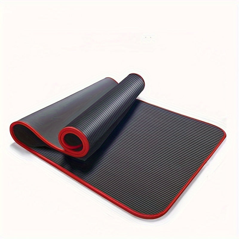 Extra-Large NBR Yoga Mat – Durable Non-Slip Fitness Pad