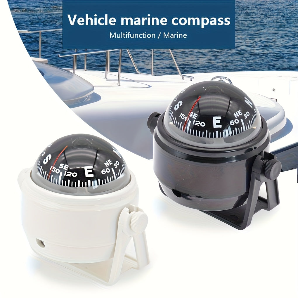Multi-Functional Marine Compass for Boats and Cars