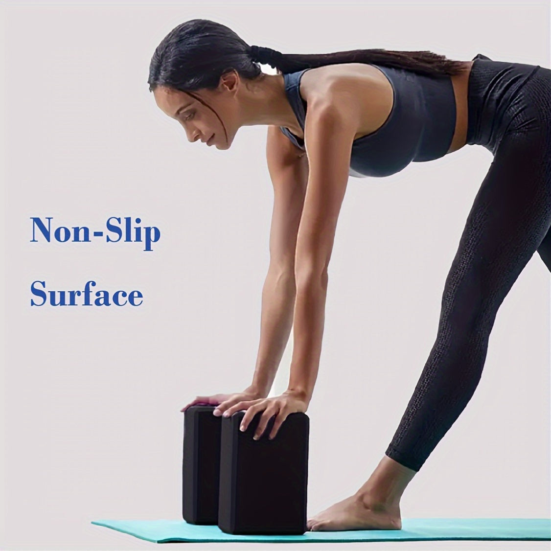 3-in-1 Yoga Brick and Strap Set – Complete Support for Yoga and Pilates