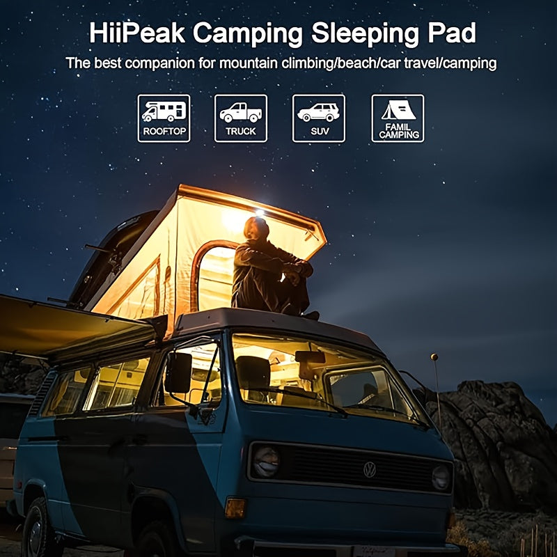 Two-Person Self-Inflating Camping Mattress – Thick, Comfortable & Portable
