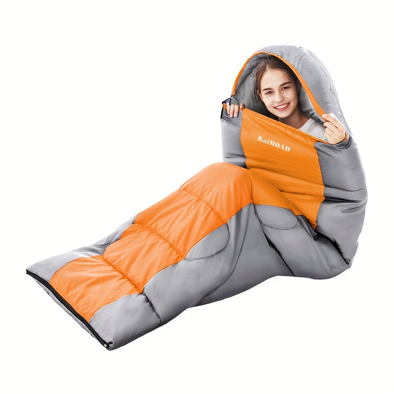 Thickened Warm Sleeping Bag – Coldproof and Lightweight for Camping & Travel
