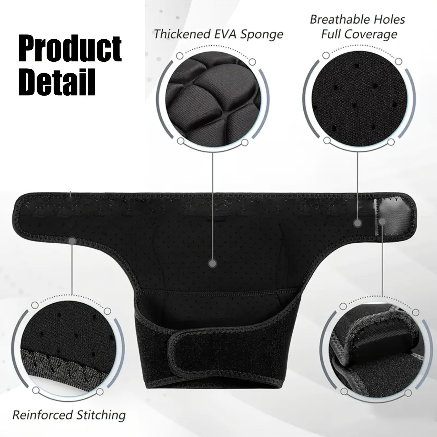 Adjustable Sports Knee Pads – Cushioned Support for Active Performance