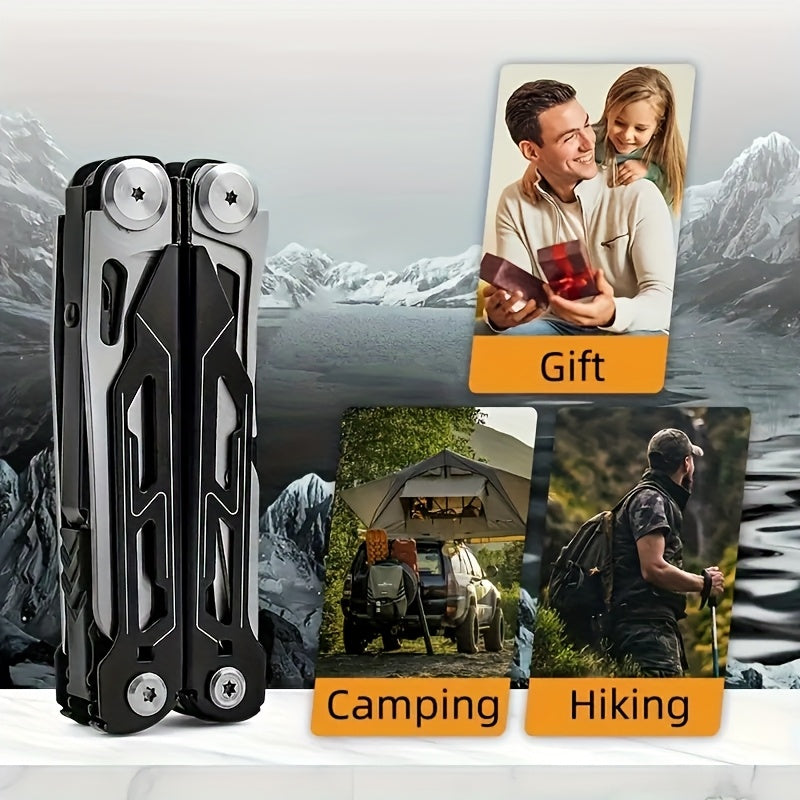 17-in-1 Multi-Tool Pliers – Compact and Versatile Outdoor Tool