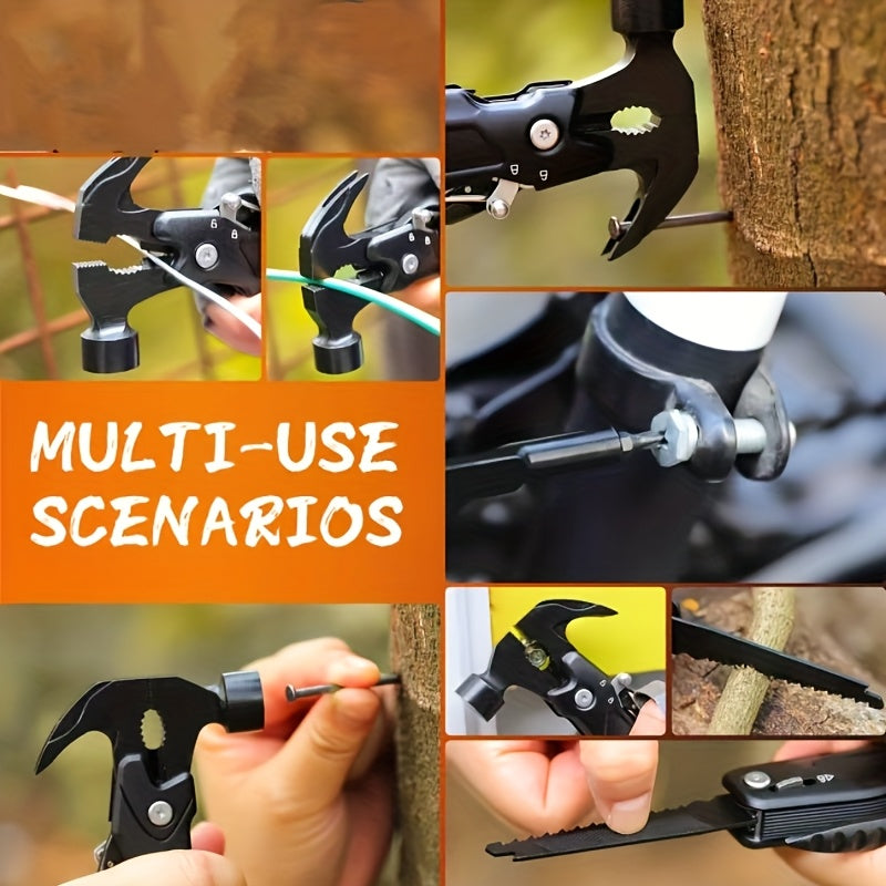 12-in-1 Multi-Function Hammer – Essential Home and Car Tool