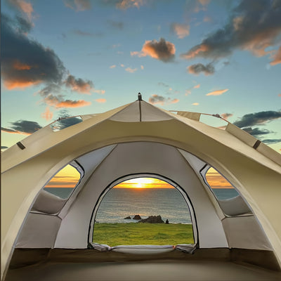 Automatic Pop-Up Camping Tent for 2 People – Lightweight and Portable Shelter