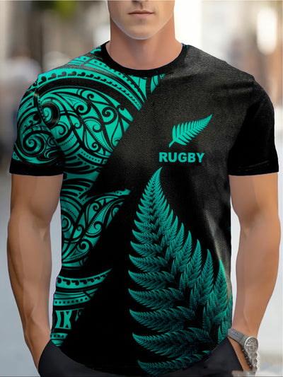 Men’s Graphic Rugby T-Shirt