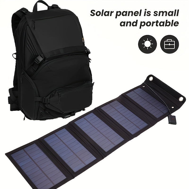 60W Foldable Solar Panel Charger with USB Output