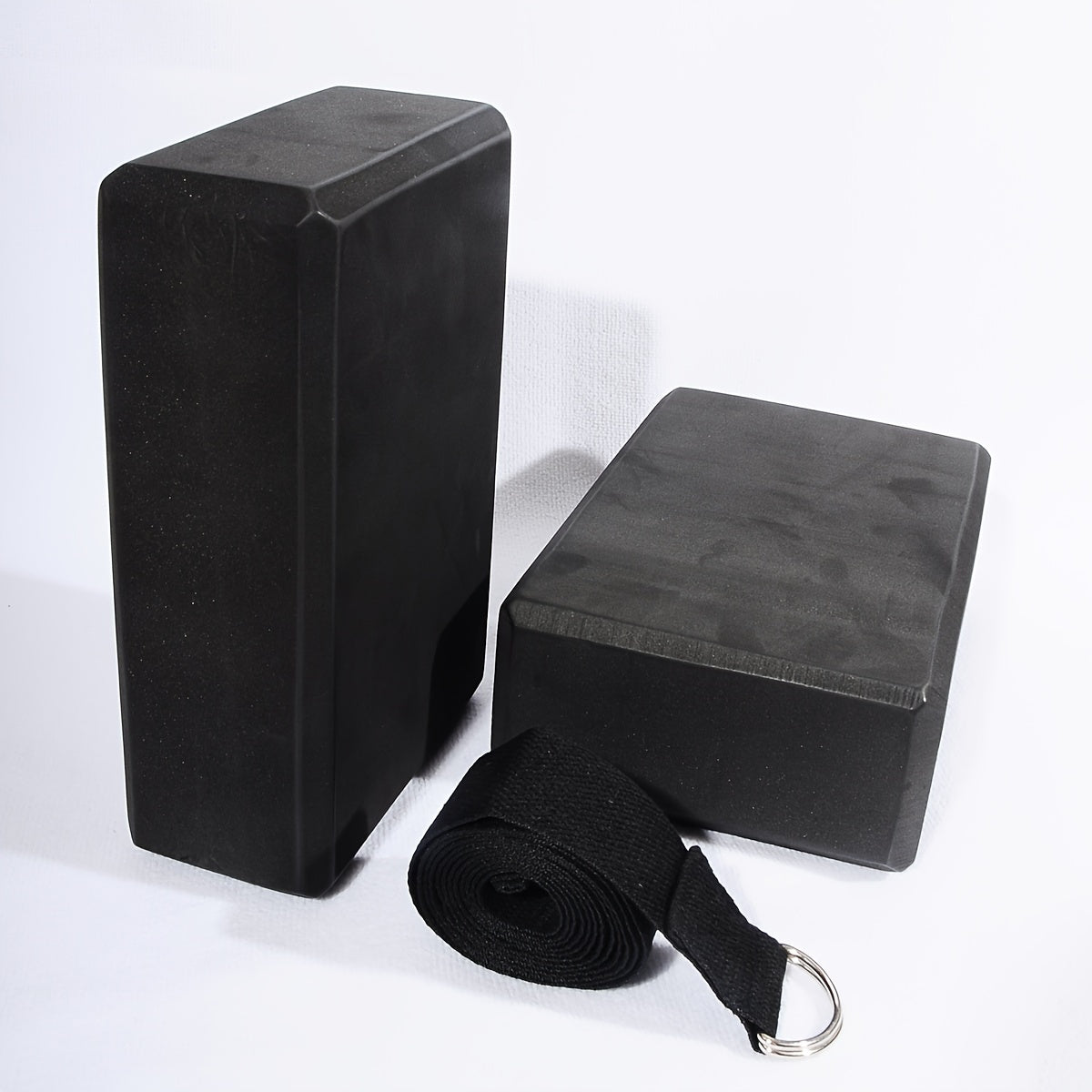 Yoga Blocks and Stretch Strap Set – Support for Every Practice
